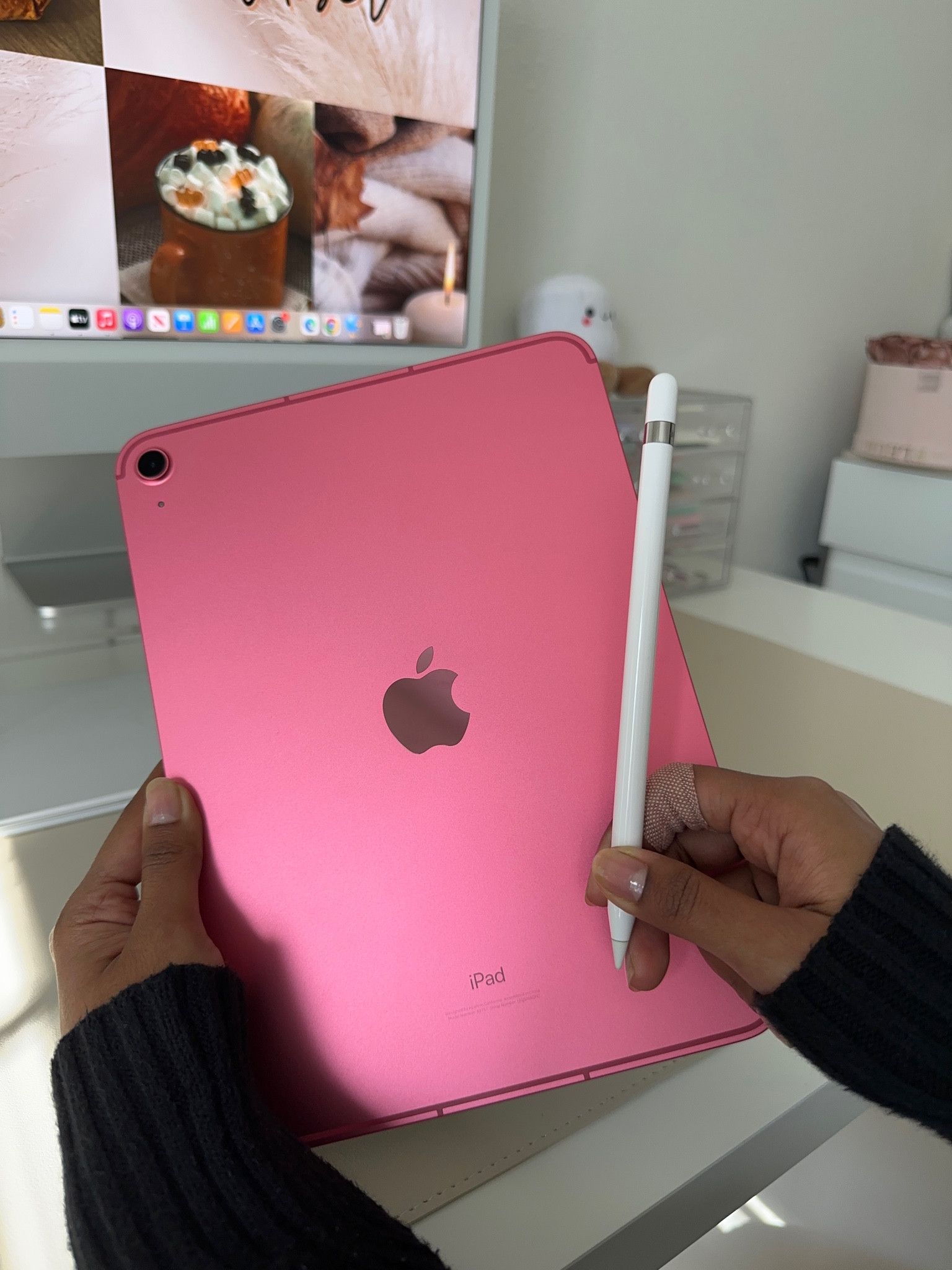 So obsessed with my iPad 10th generation and Apple Pencil 🩷 #ad #Target #TargetPartner #scunci 