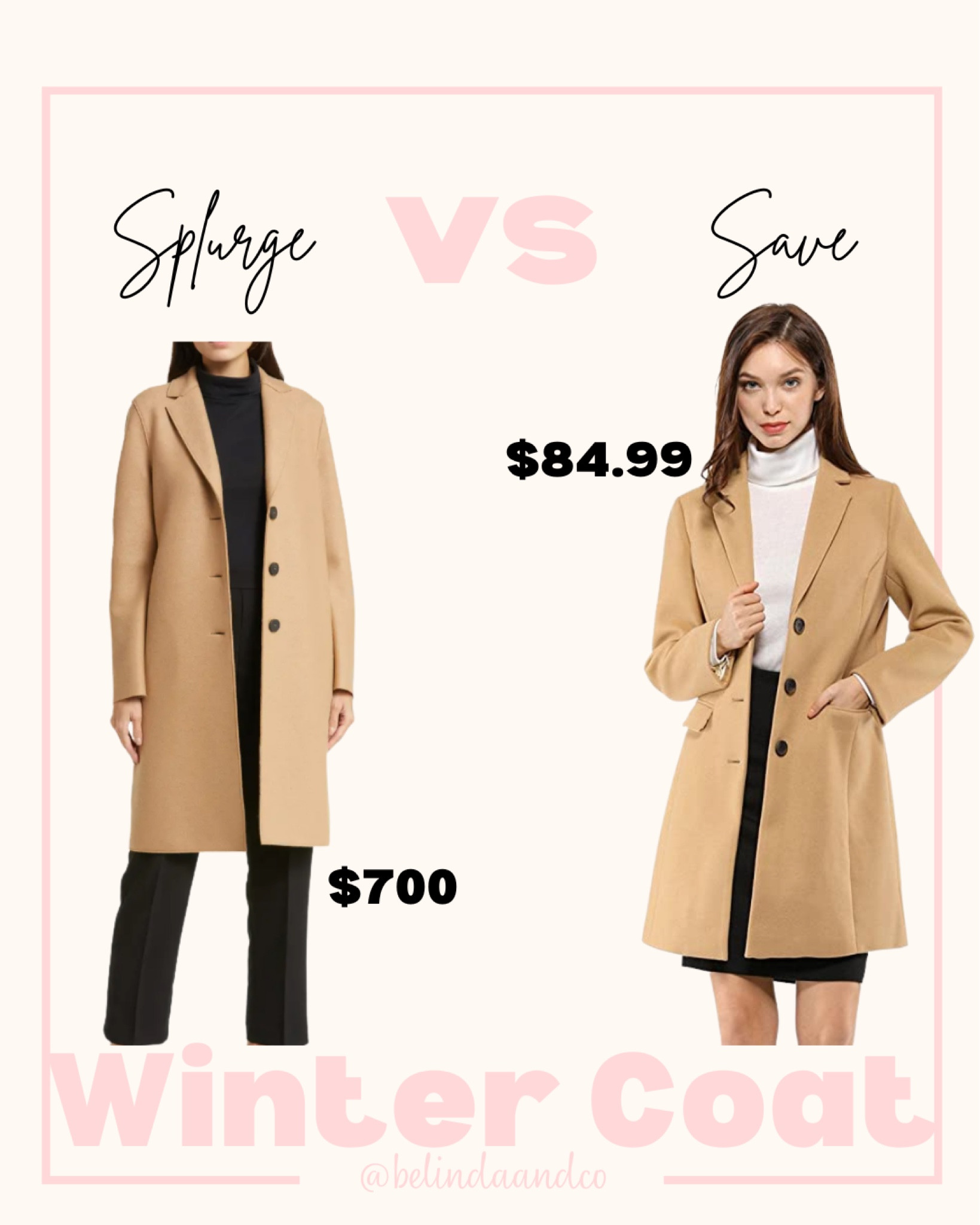 Splurge VS Save 

#LTKSeasonal #LTKworkwear #LTKstyletip