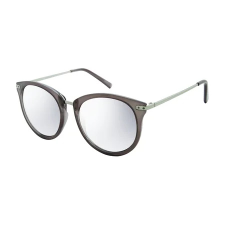 Circus by Sam Edelman Grey Round Metal Temple Sunglasses | Walmart (US)