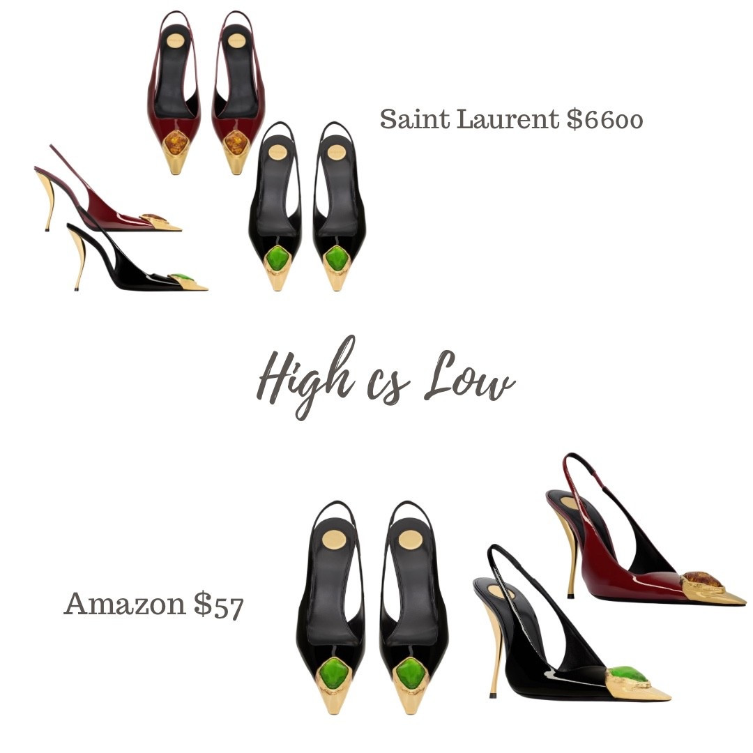 Designer inspired.

#LTKShoeCrush #LTKFindsUnder100 #LTKParties