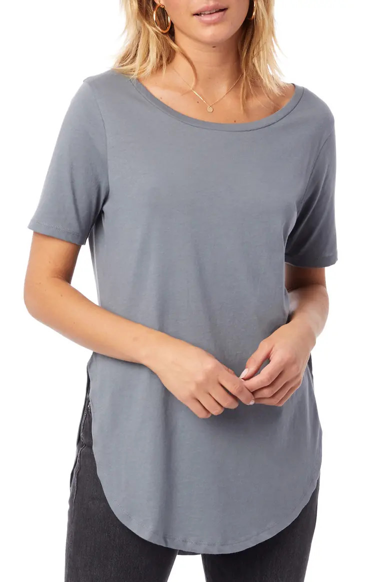 Organic Cotton Half Sleeve Tunic | Nordstrom