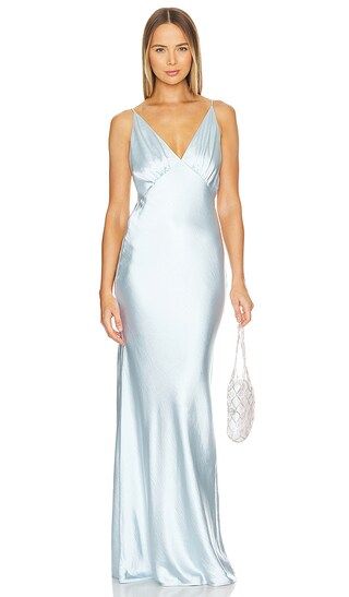 Alani Gown in Baby Blue | Summer Wedding Guest Dress Summer Dresses For Wedding Guest Spring Dresses | Revolve Clothing (Global)
