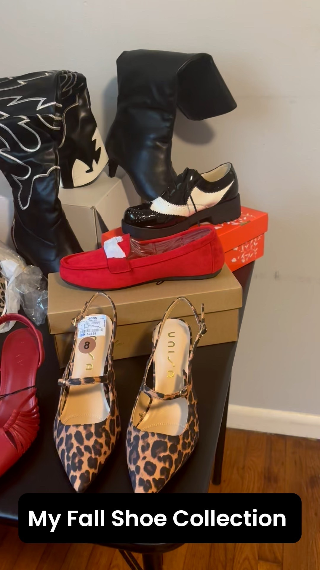 My Fall Shoe Collection#Amazon#Ross#OldNavy#boots#heels#loafers#red#black#leopard#snakeskin-print#cowboykneehigh

#LTKShoeCrush #LTKStyleTip
