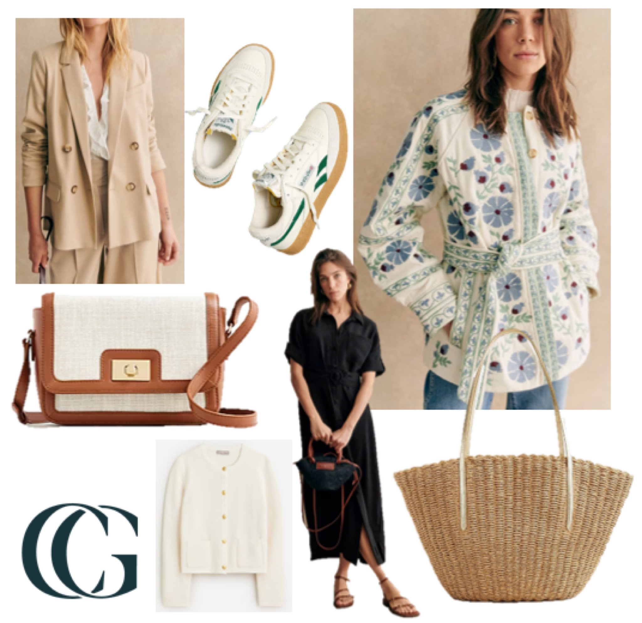 I try to invest in pieces that I can wear season after season. Just like interiors I prefer to purchase something that won’t go out of style in five minutes. I’ve owned the straw tote for several seasons and still love it as much as when I first purchased it. The floral jacket makes such a statement and would make any outfit. The sneaks are so perfect for running around but still looking cute and the leather trimmed bag is the perfect size for spring and summer and will last for years on end. Many of these are currently on sale so don’t wait!

#LTKstyletip #LTKSeasonal #LTKsalealert