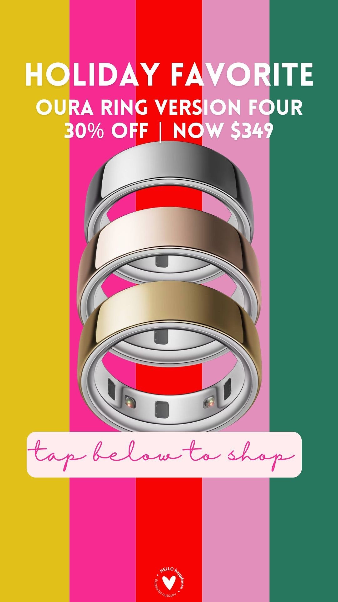 holiday favorite | oura ring 30% off 

#LTKGiftGuide #LTKHoliday #LTKSaleAlert