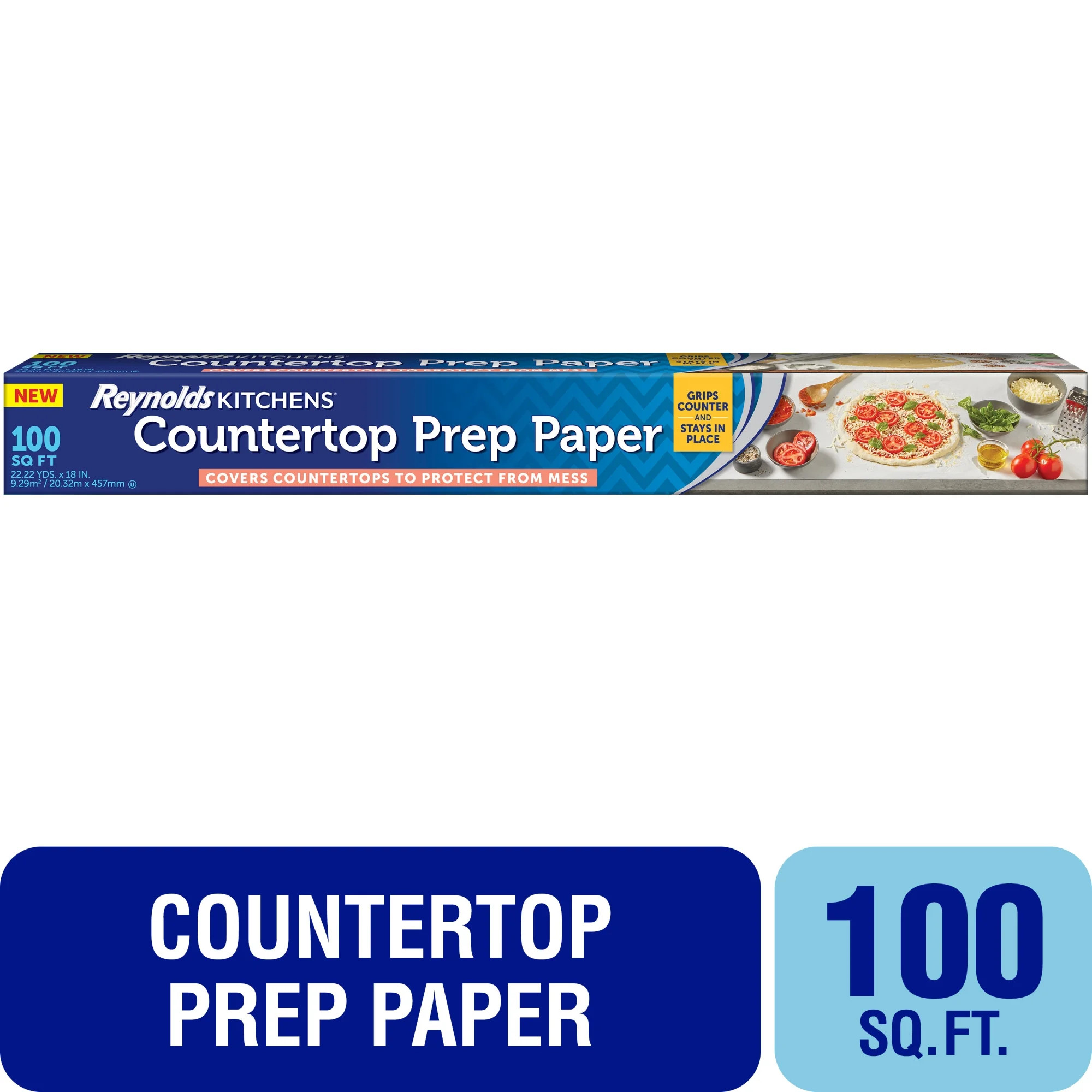 Reynolds Kitchens Countertop Prep Paper, 22.22 yds x 18 in, 100 Total Sq. Ft. | Walmart (US)