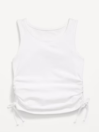 Side-Ruched Tank Top for Girls | Old Navy (US)