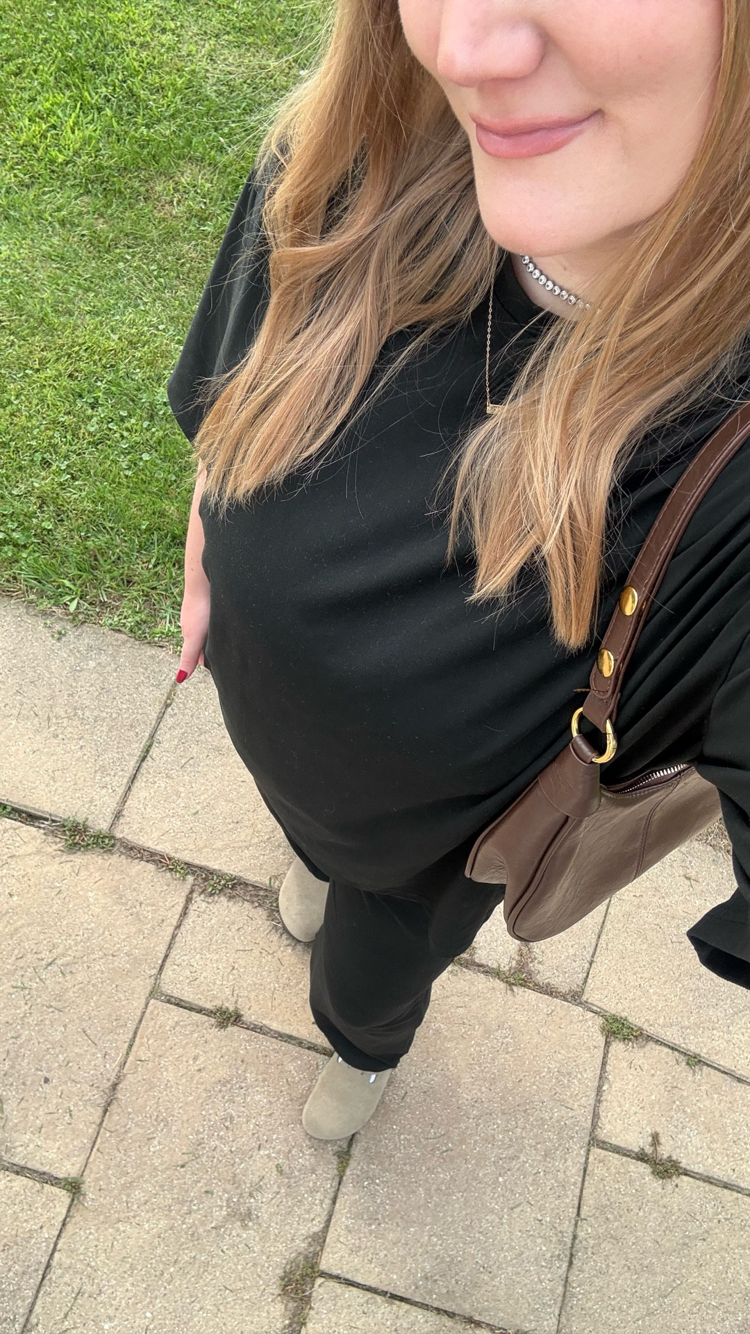 The answer is always yes to a comfy matching set. It always makes you look put together. Easy casual fall outfit  

#LTKSeasonal #LTKShoeCrush #LTKFindsUnder50