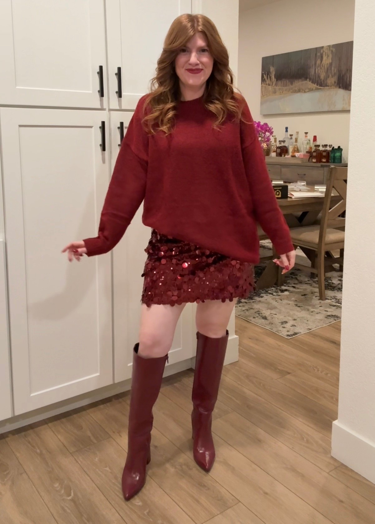 Holiday party outfit from Amazon. 

#LTKootd #LTKSeasonal #LTKHoliday