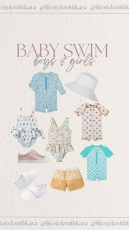 Baby swim hats, suits & water shoes!

#LTKkids #LTKbaby #LTKSeasonal