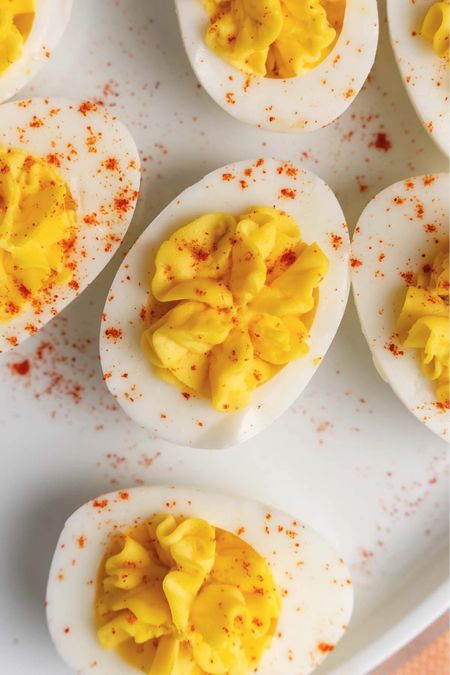 Deviled Eggs are a must for Easter! Serve these delicious appetizers in style on a pretty egg plate. 💕

#LTKhome