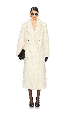 A.L.C. Franklin Coat in Cream from Revolve.com | Revolve Clothing (Global)