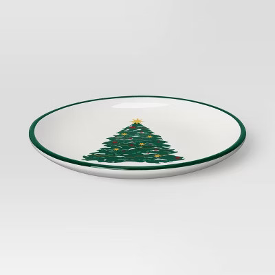 6" Stoneware Tree Appetizer Plate - Threshold™ | Target