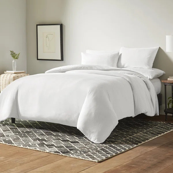 Dream Linen Reversible Duvet Cover | Wayfair North America