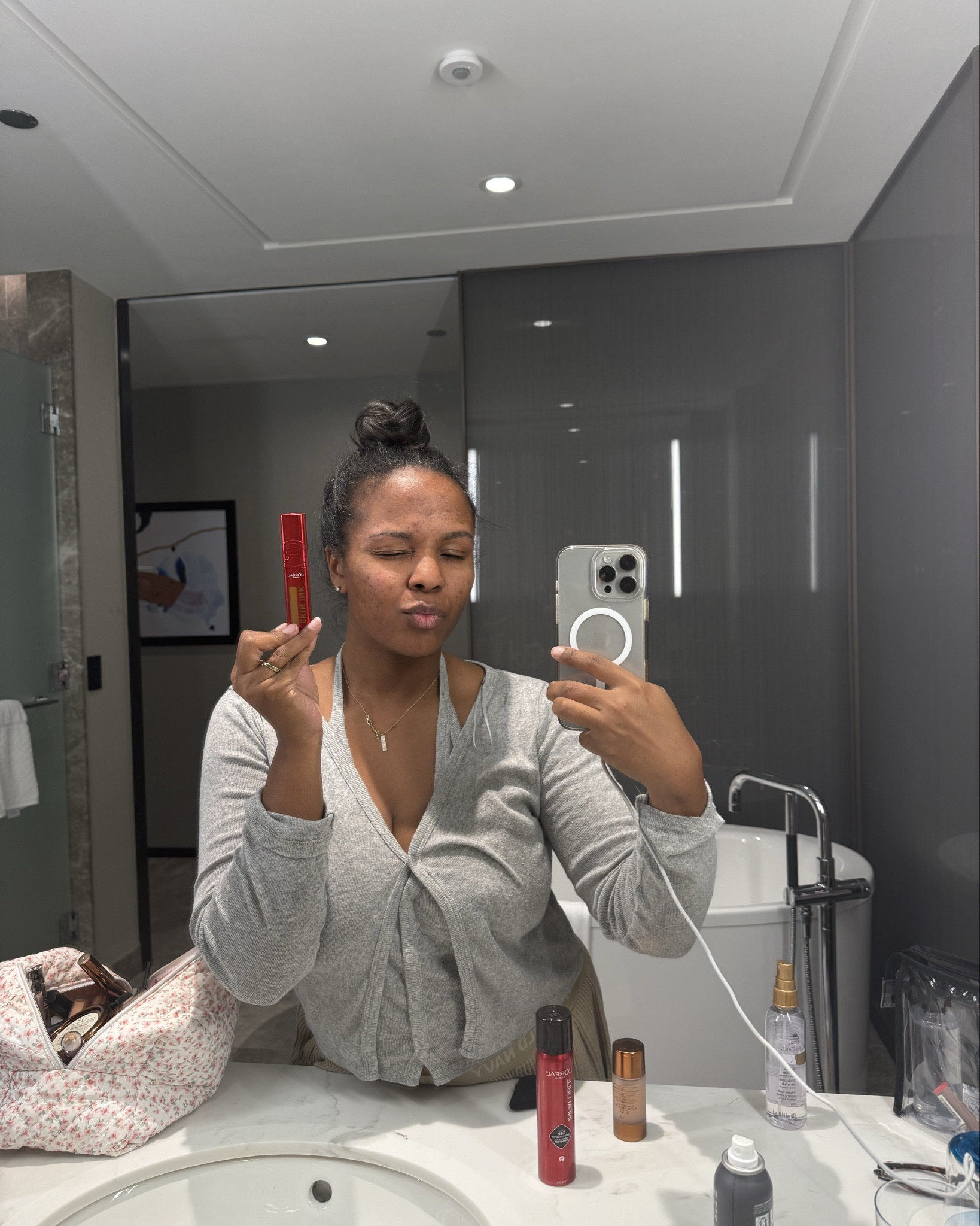 L’Oreal Does it again for my 9 year anniversary look 😍

this skin ink & setting spray HAS ME

#LTKBeauty