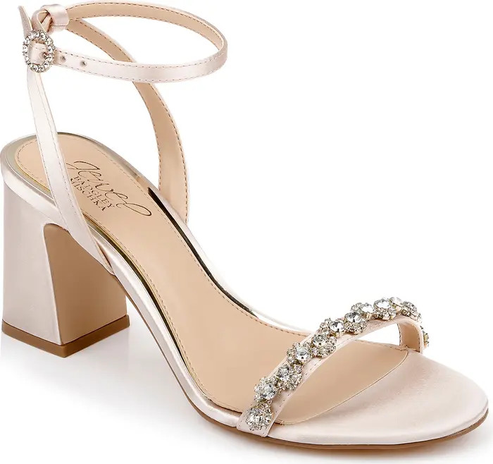 Alyna Metallic Ankle Strap Sandal (Women) | Nordstrom