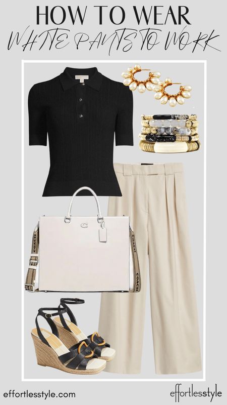 🖤🤍🖤🤍

For more work west style inspo for your white pants => https://effortlesstyle.com/how-to-wear-white-pants-to-work/

#LTKstyletip #LTKworkwear #LTKSeasonal
