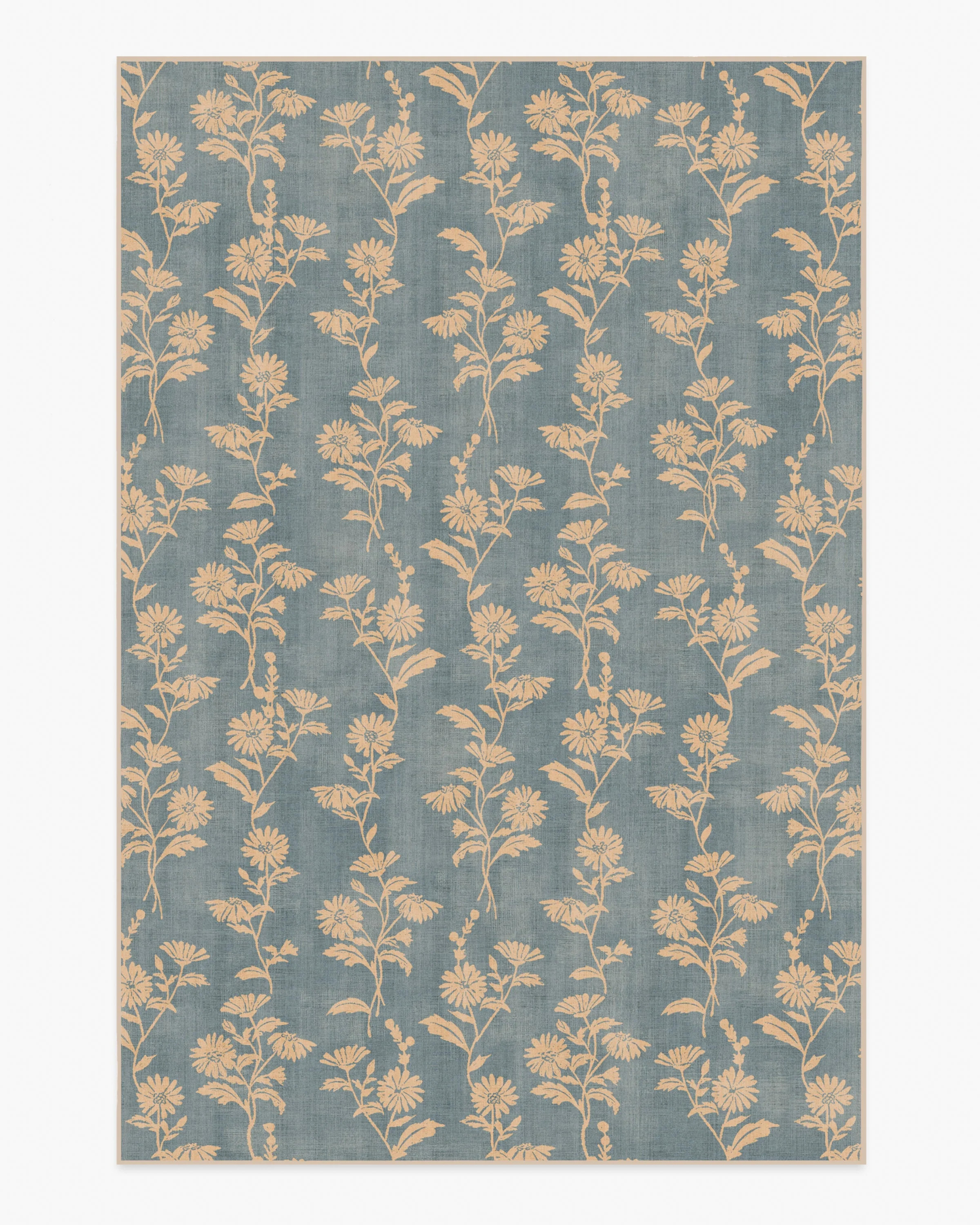 Mabel Dusty Blue Rug | Ruggable US | Ruggable