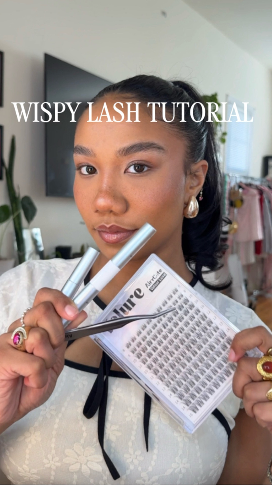 Here’s how I get my go-to wispy lash 👀 I stopped getting lash extensions and never looked back!! clusters changed everything 💕✨

#LTKBeauty #LTKgrwm #LTKselfcare