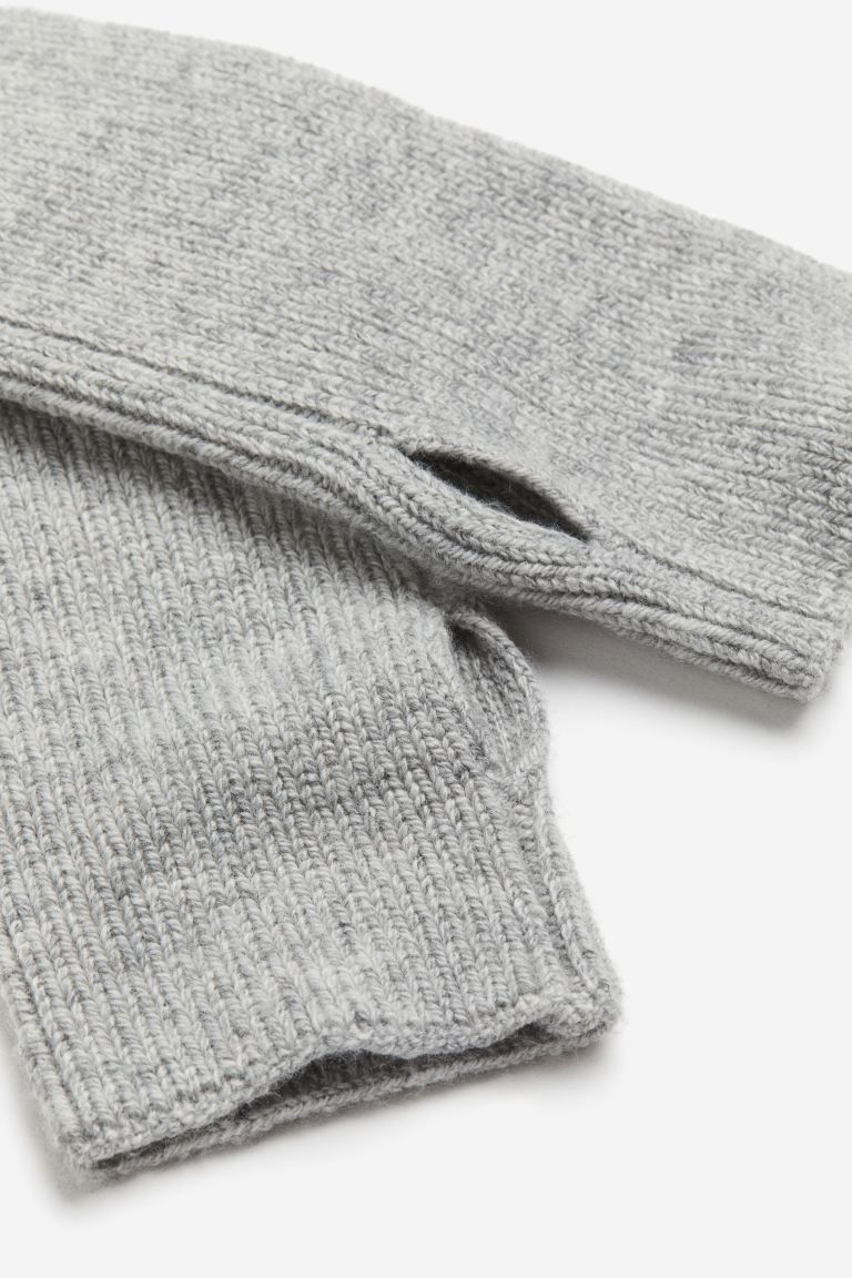Fingerless Gloves - Light gray melange - Ladies | H&M US | H&M (US + CA)