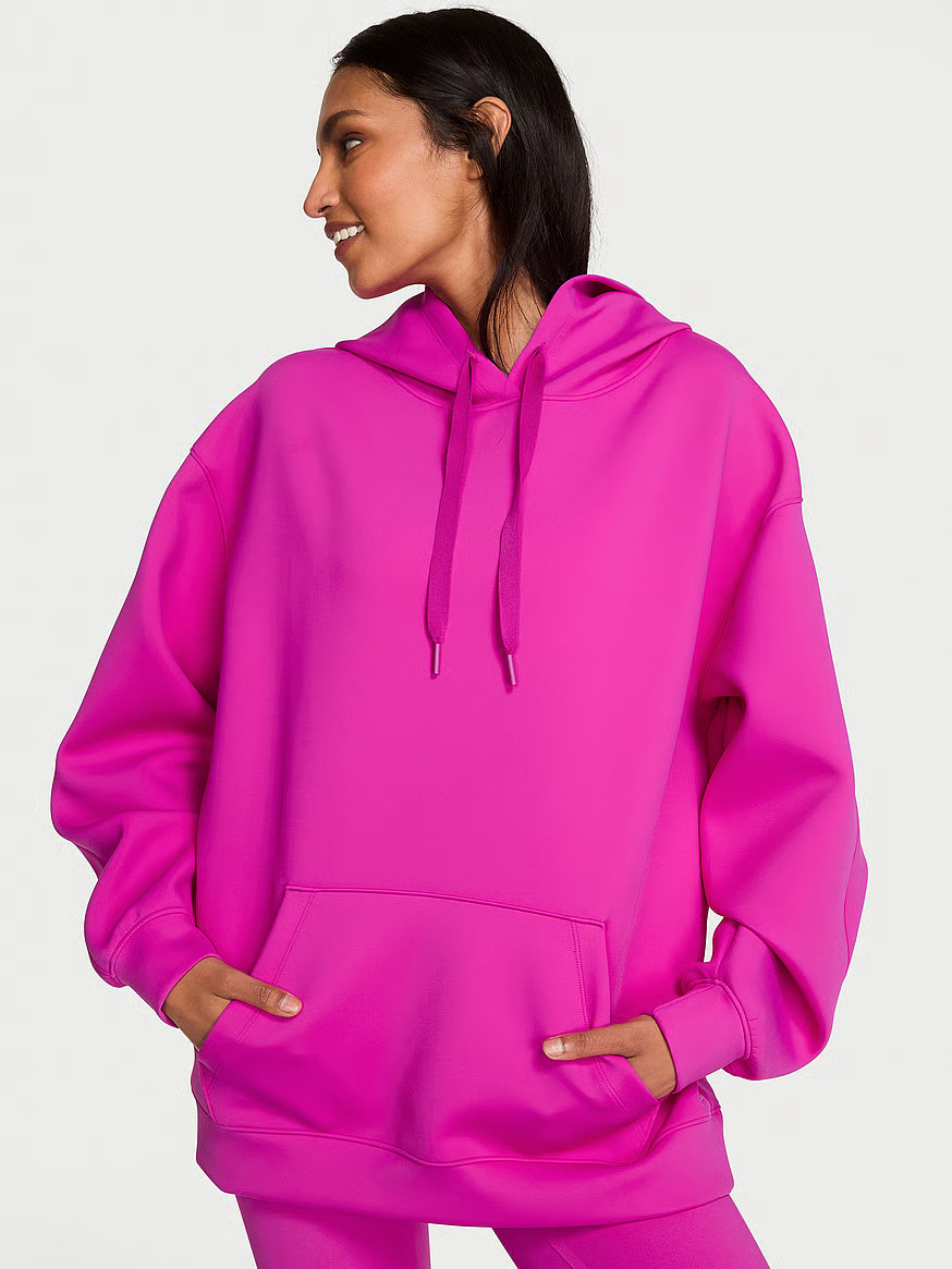Buy VSX Defined Scuba Oversized Hoodie, Berrylicious - Order Hoodies & Sweatshirts online - Victo... | Victoria's Secret (US / CA )
