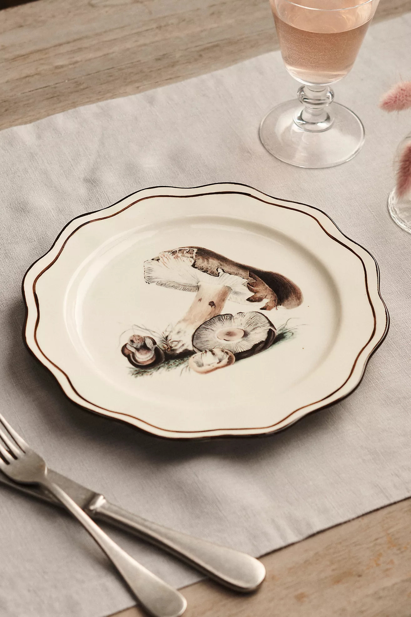 Mushroom Ceramic Plate | Anthropologie (US)