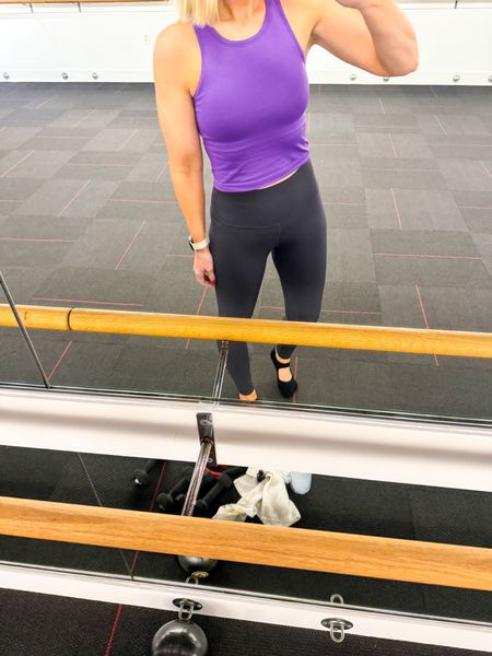 Workout outfit 

Barre outfit 

Crop tank top size small
Leggings size xs
New Balance true to size 


Foot locker , new balance , women’s sneakers , workout clothes , amazon athleisure 

#LTKFindsUnder50 #LTKActive #LTKFitness