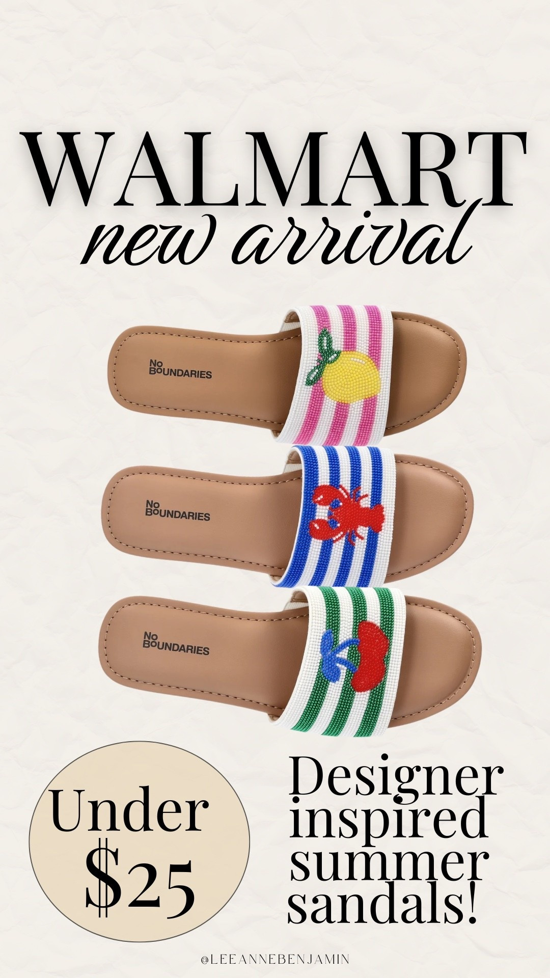 The cutest new designer inspired sandals!

#LTKSaleAlert #LTKSeasonal #LTKootd