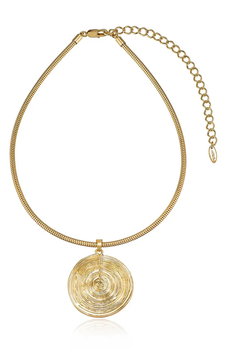 Disc Pendant Necklace | Nordstrom
