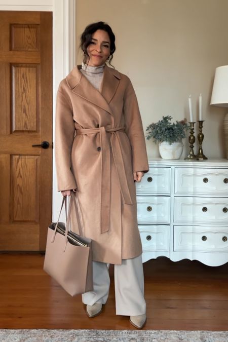 Maxi wool coat is so versatile and warm:) This one from Gap sold out fast so linked similar options.

#LTKSeasonal #LTKfindsunder100 #LTKsalealert