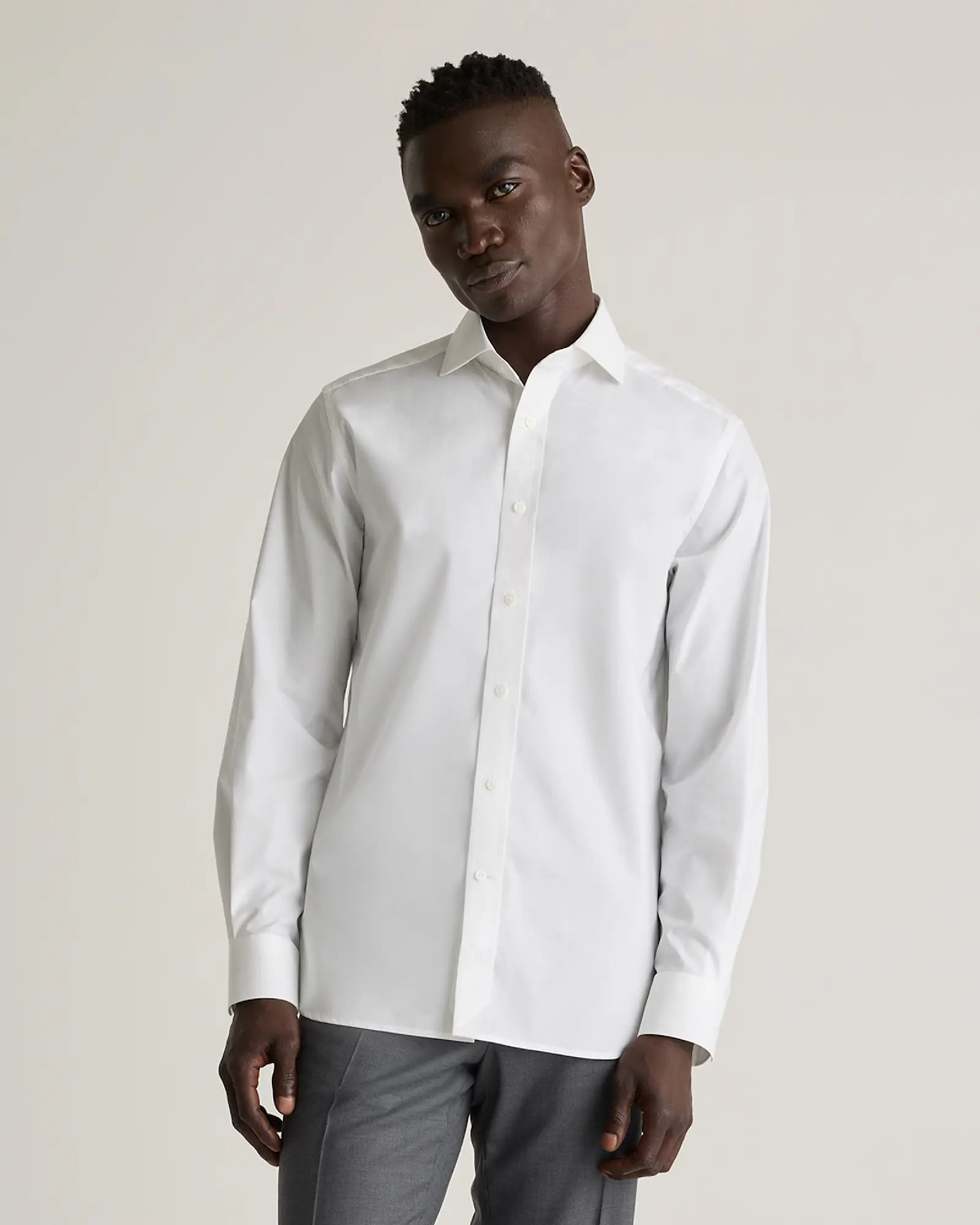 Organic Cotton Stretch Poplin Dress Shirt | Quince