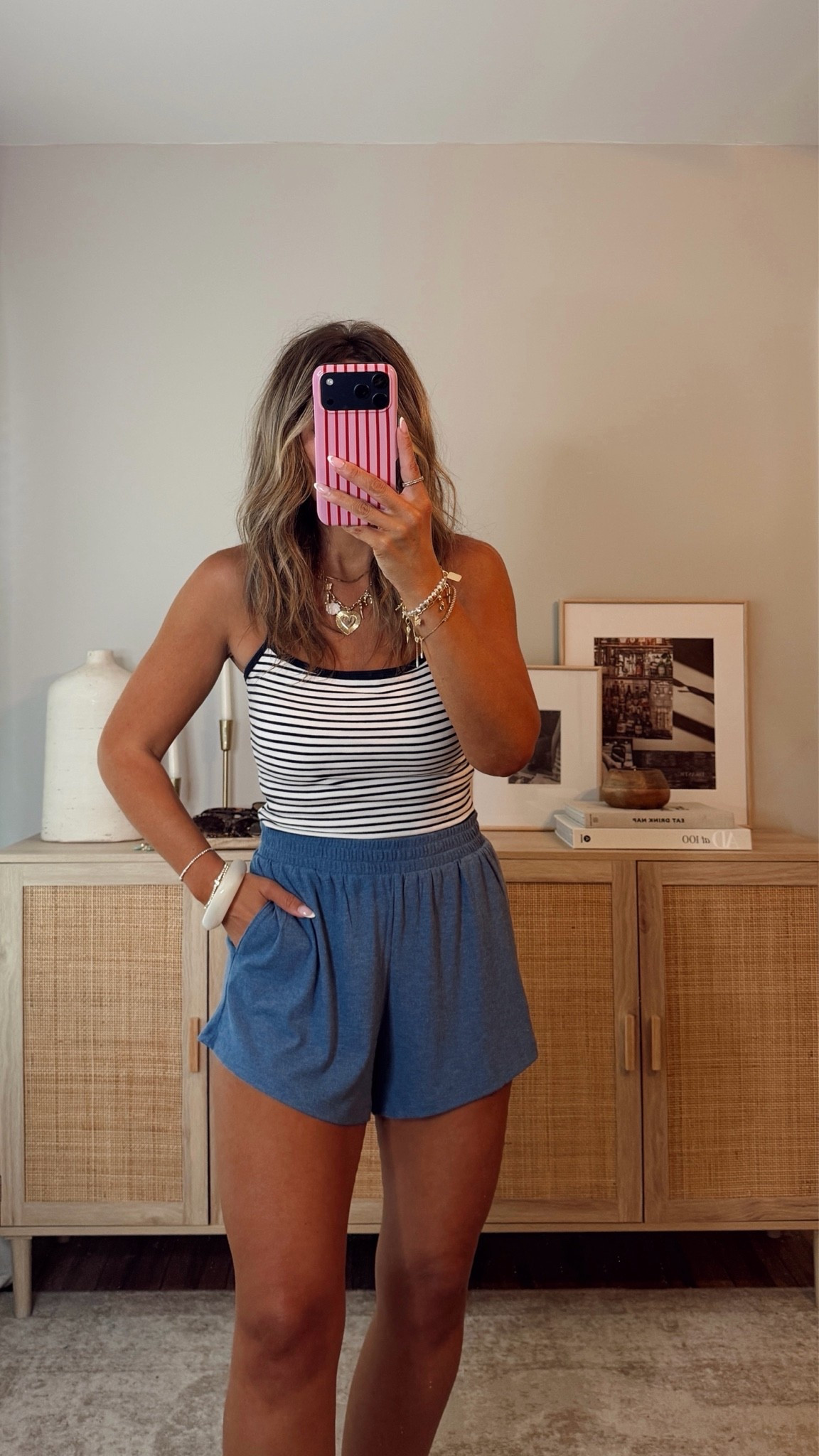 adding anything stripes to my cart! size S top, size M shorts, but need to swap for a size S. my fav lounge pants now come in a shorts version. they’re soo soft! summer outfit, abercrombie

#LTKootd