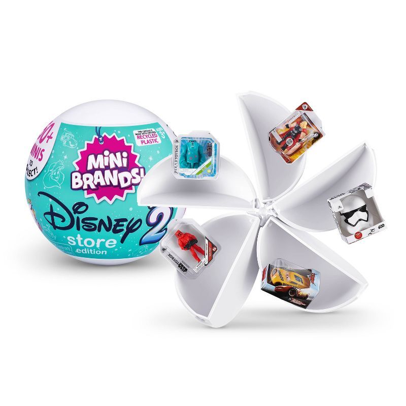 5 Surprise Mini Brands Disney store Series 2 Collectible Capsule Toy by ZURU | Target