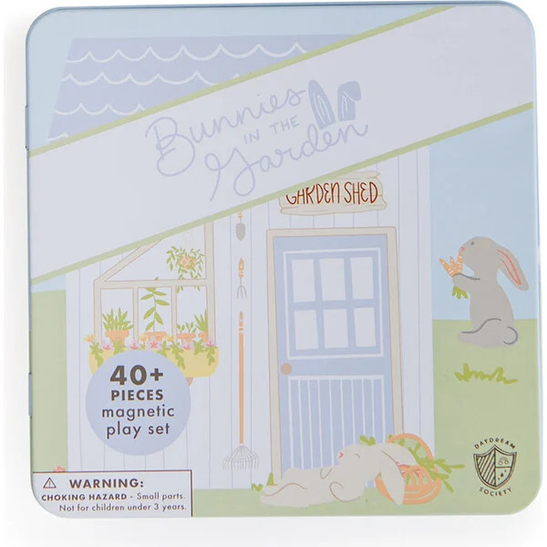 Bunnies In The Garden Magnetic Dress Up Game | Maisonette