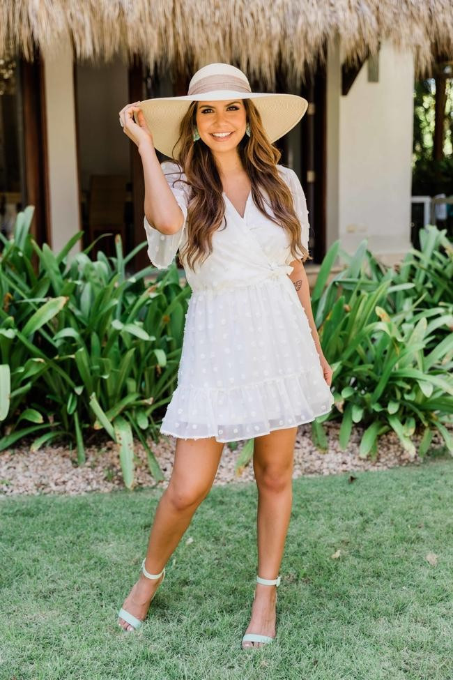 Picture Perfect Moments Dress White | The Pink Lily Boutique