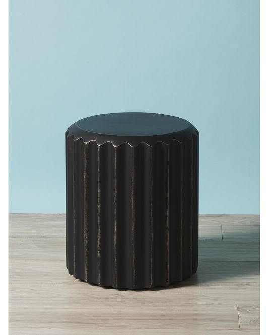 17in Faux Smooth Concrete Accent Table | Accent Furniture | HomeGoods | HomeGoods