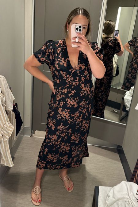 Currently shopping for in between sizes! 10 weeks postpartum and still don't fit my old clothes. Target for the win! Affordable dresses  Postpartum dress. Summer dress. Business casual. Wedding guest. Black dress. Target style  

#LTKBaby #LTKFindsUnder50 #LTKStyleTip