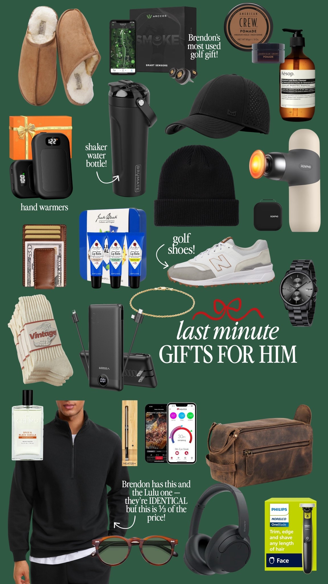 Last minute gifts for him! 

#amazon #giftguide #forhim #giftidea #christmas #mens

#LTKHoliday #LTKGiftGuide #LTKMens