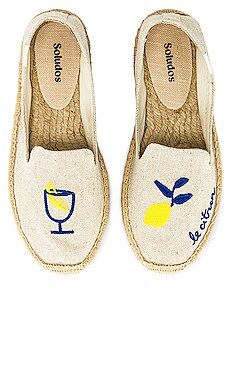 Soludos Limoncello Smoking Espadrille in Sand from Revolve.com | Revolve Clothing (Global)