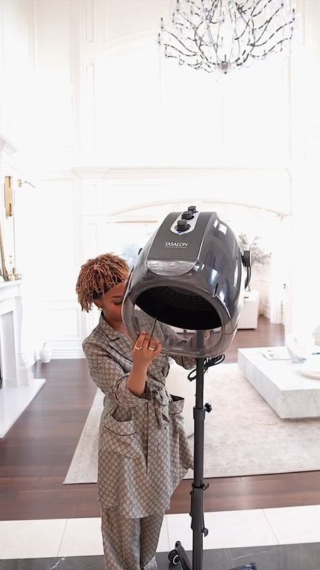 Setting up my hooded dryer at home!

#LTKhome #LTKstyletip #LTKbeauty