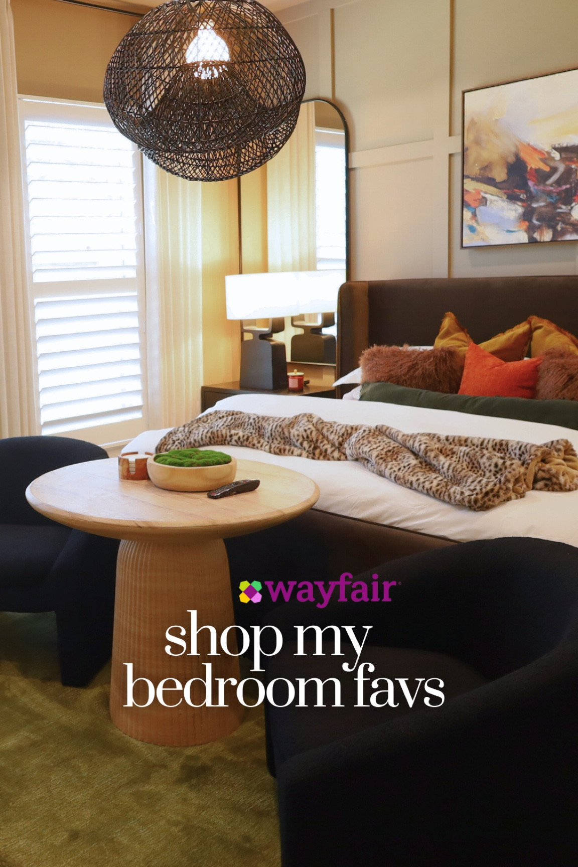 Love this bedroom makeover for our client 🤍 If you’ve been waiting to invest in accent chairs, mirrors, or a good bed, @wayfair’s Labor Day Clearance Sale is the time. Up to 70% off + free shipping over $35.  #Wayfair #Ad @shop.ltk #liketkit