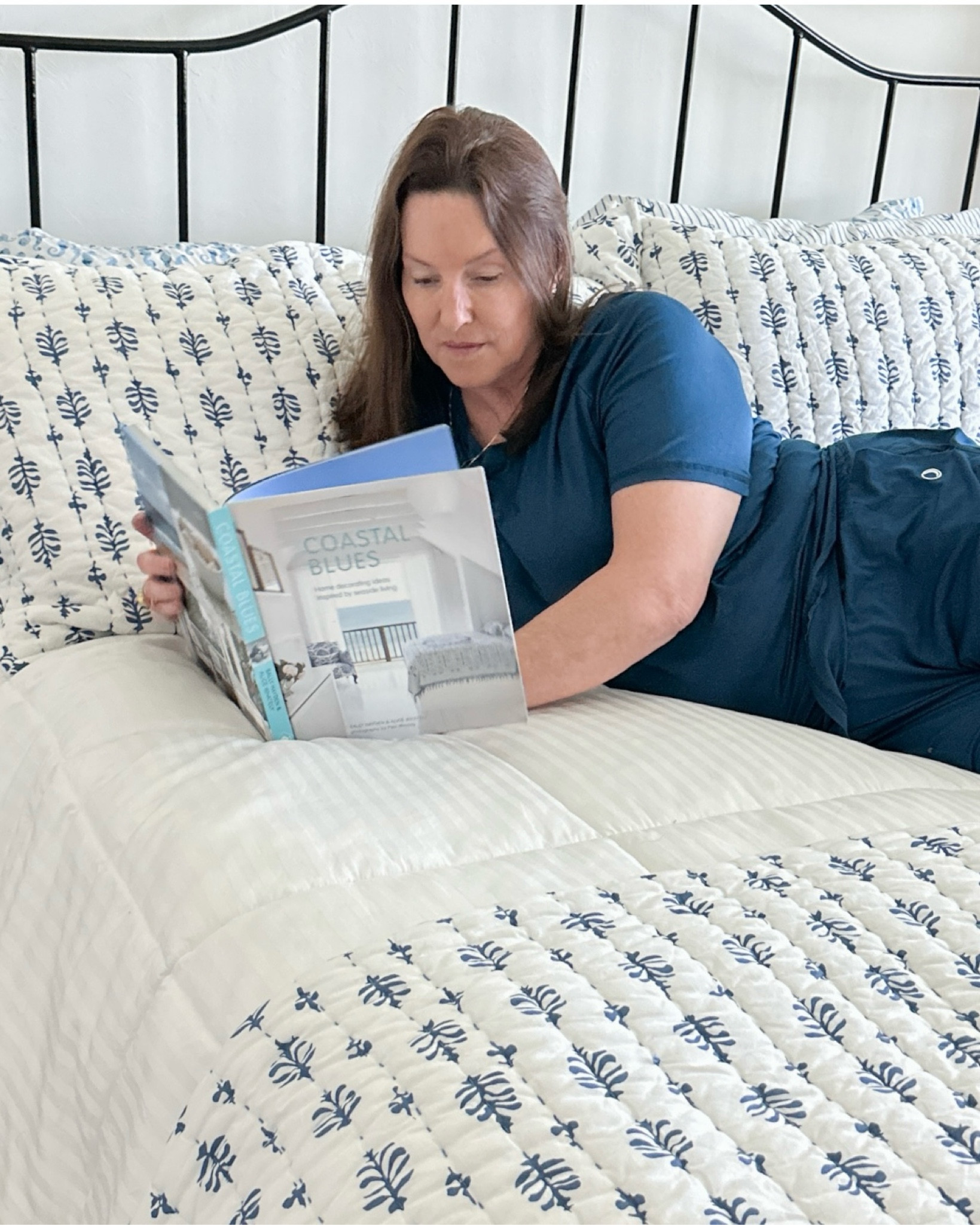 Serena and Lily is having a great sale on bedding right now get this Cambria quilt on sale today! #blueandehite #coastal good morning

#LTKSaleAlert #LTKFindsUnder50 #LTKHome