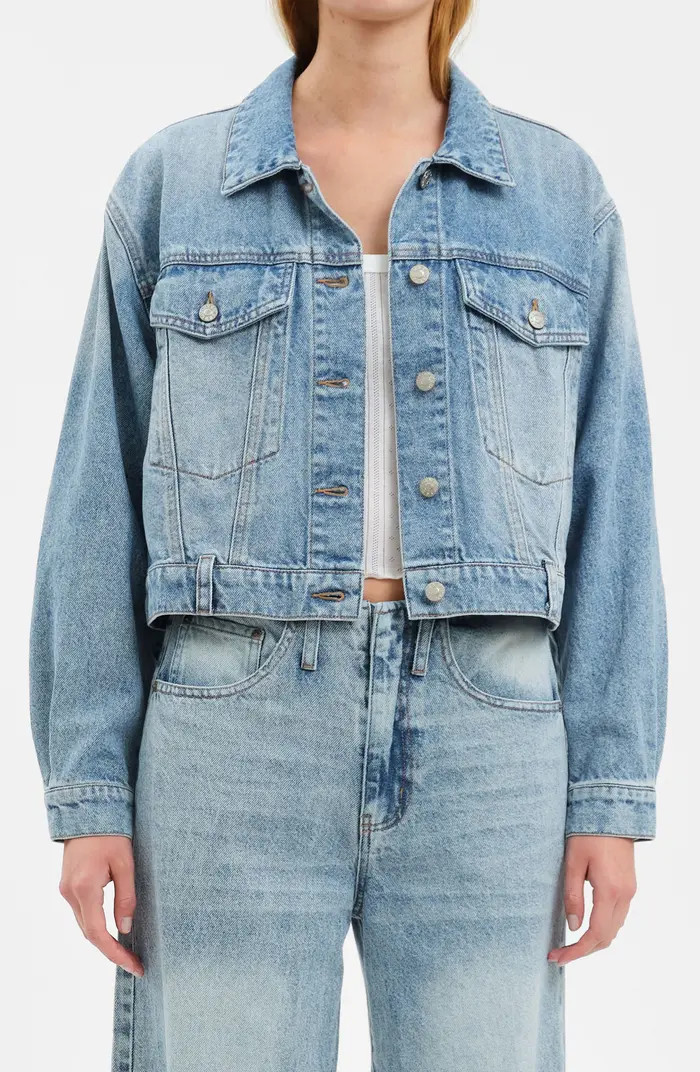 Bestie Crop Denim Jacket | Nordstrom
