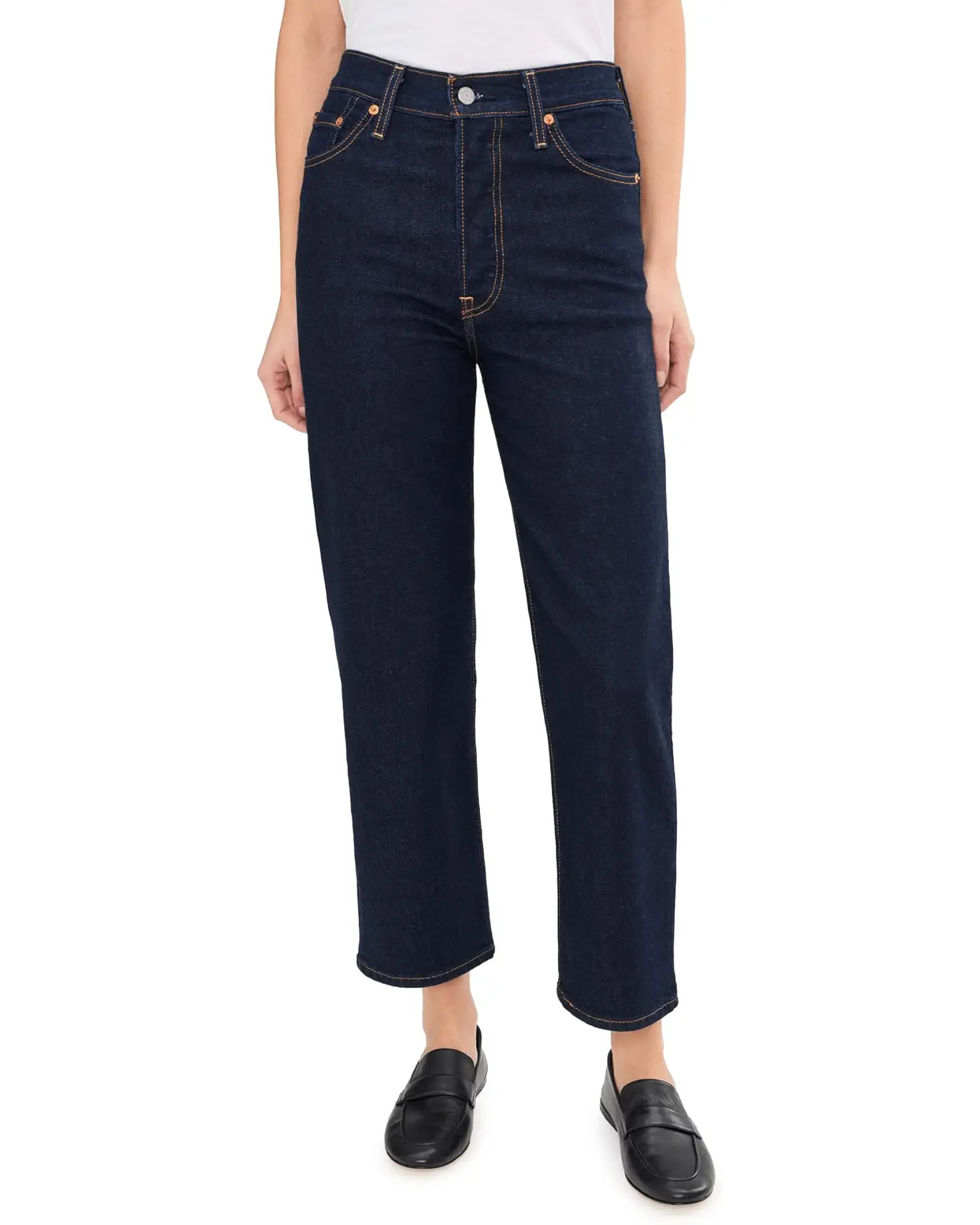 Women's Levi's\u00ae Womens Ribcage Straight Ankle | Zappos.com