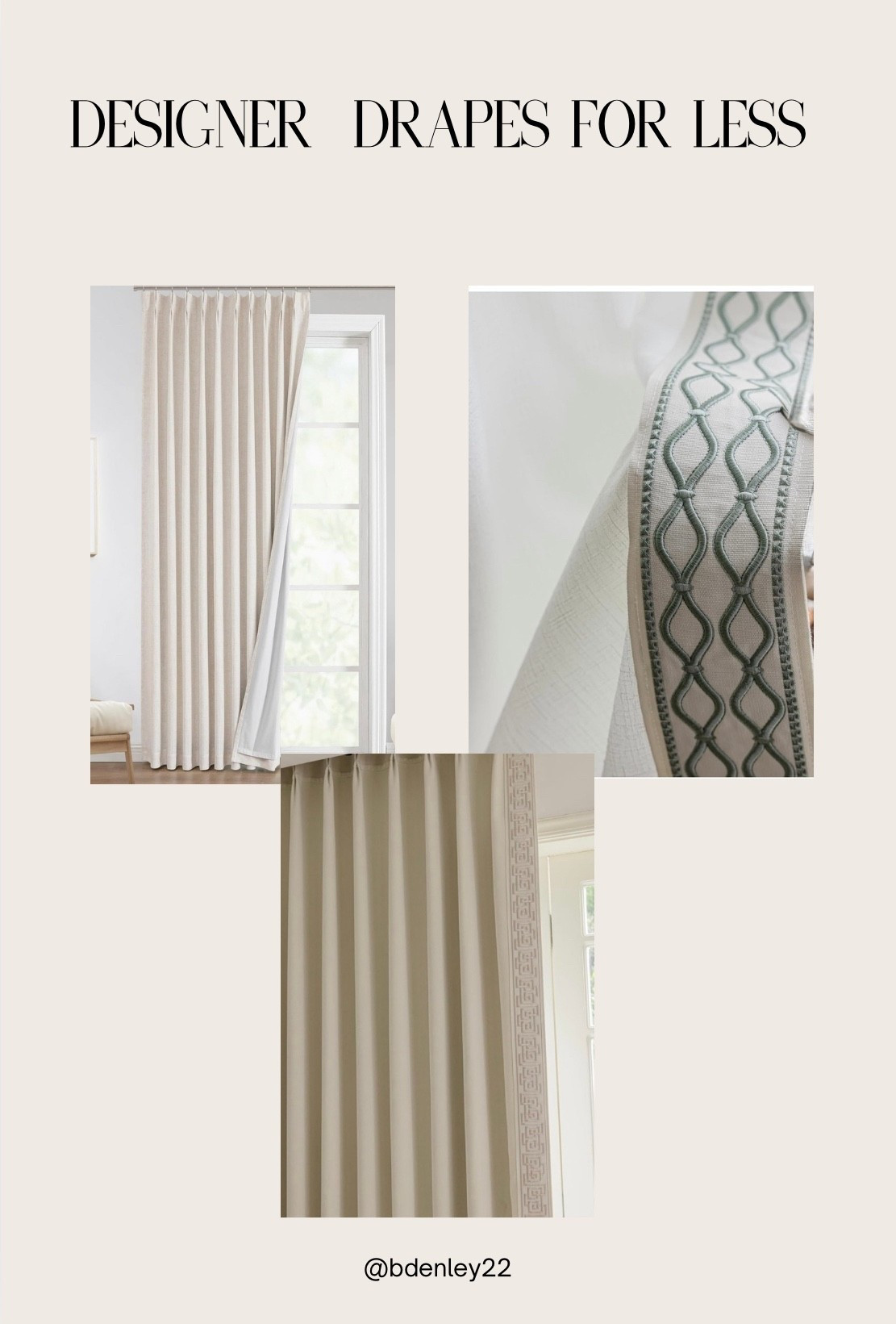 My absolute favorite Designer looking drapes! 

#Drapes 
#Home
#find 


#LTKFindsUnder100 #LTKGiftGuide #LTKHome