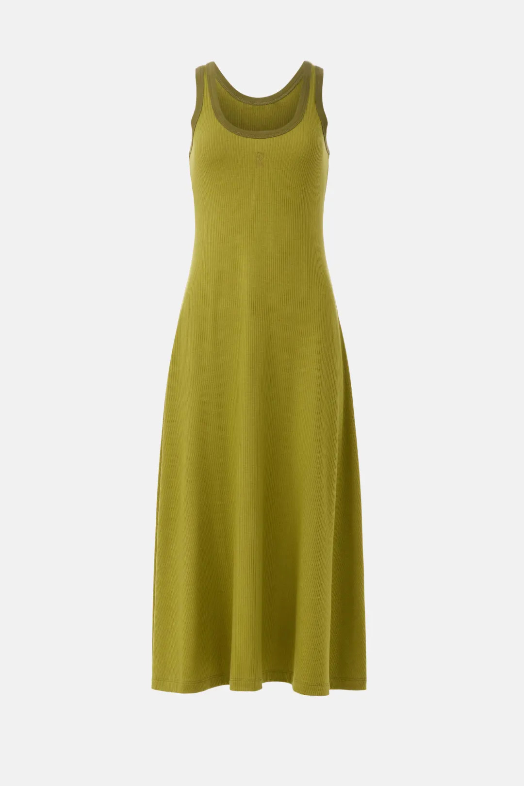 Contrast Rib Tank Dress | Rent the Runway