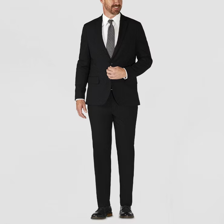 Haggar H26 Men's Tailored Fit Premium Stretch Suit Jacket | Target