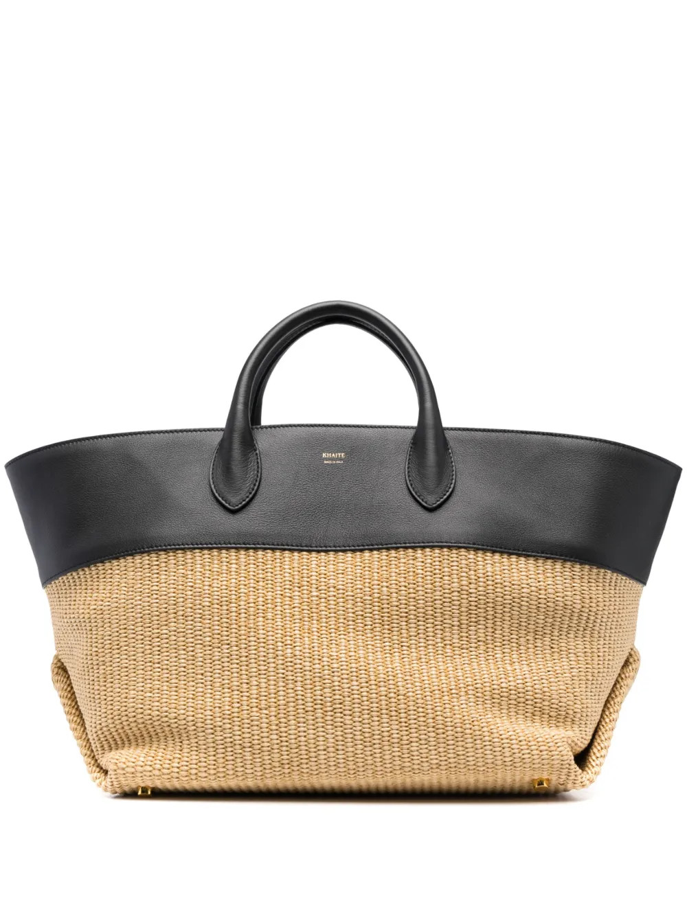 KHAITE Medium Amelia Raffia Tote Bag - Farfetch | Farfetch Global