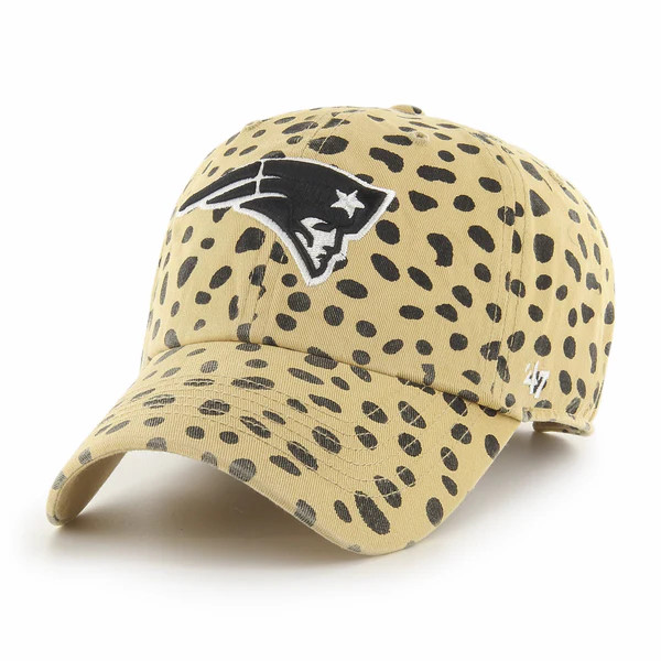 NEW ENGLAND PATRIOTS CHEETAH '47 CLEAN UP WOMENS | '47Brand