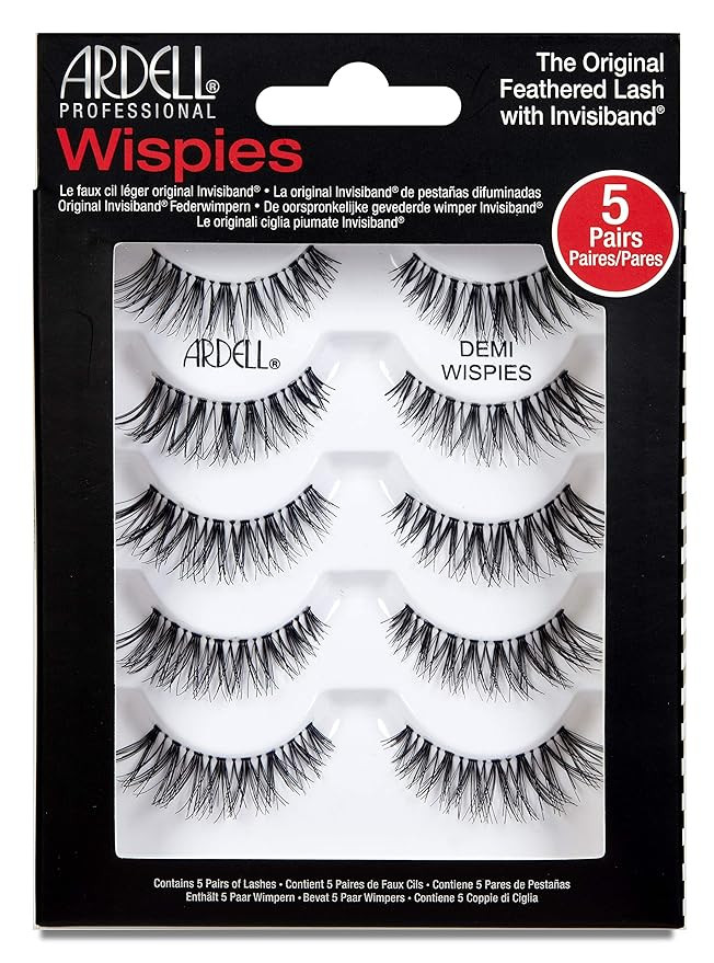 Ardell False Eyelashes Demi Wispies Black, 1 pack (5 pairs per pack) | Amazon (US)